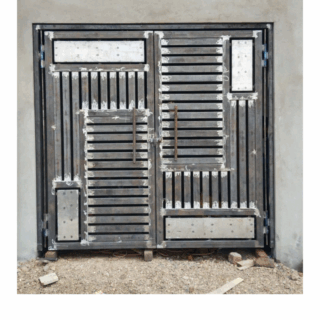 Heavy‑Duty Solid Entrance  Iron Gate